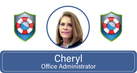 Cheryl, Office Administrator in Sales and Service