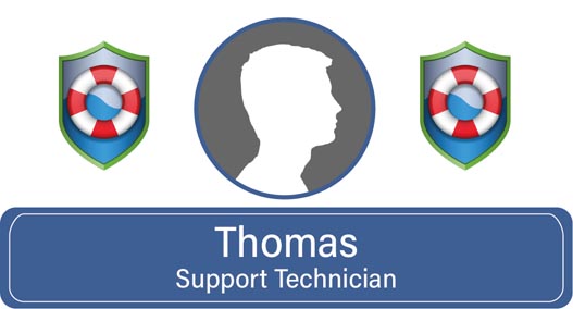 Thomas, Support Technician
