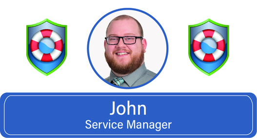 John, Service Supervisor