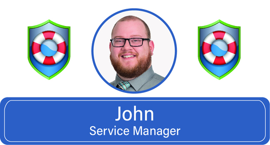 John, Service Supervisor